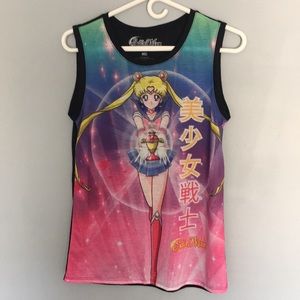 Sailormoon tank top in the size medium